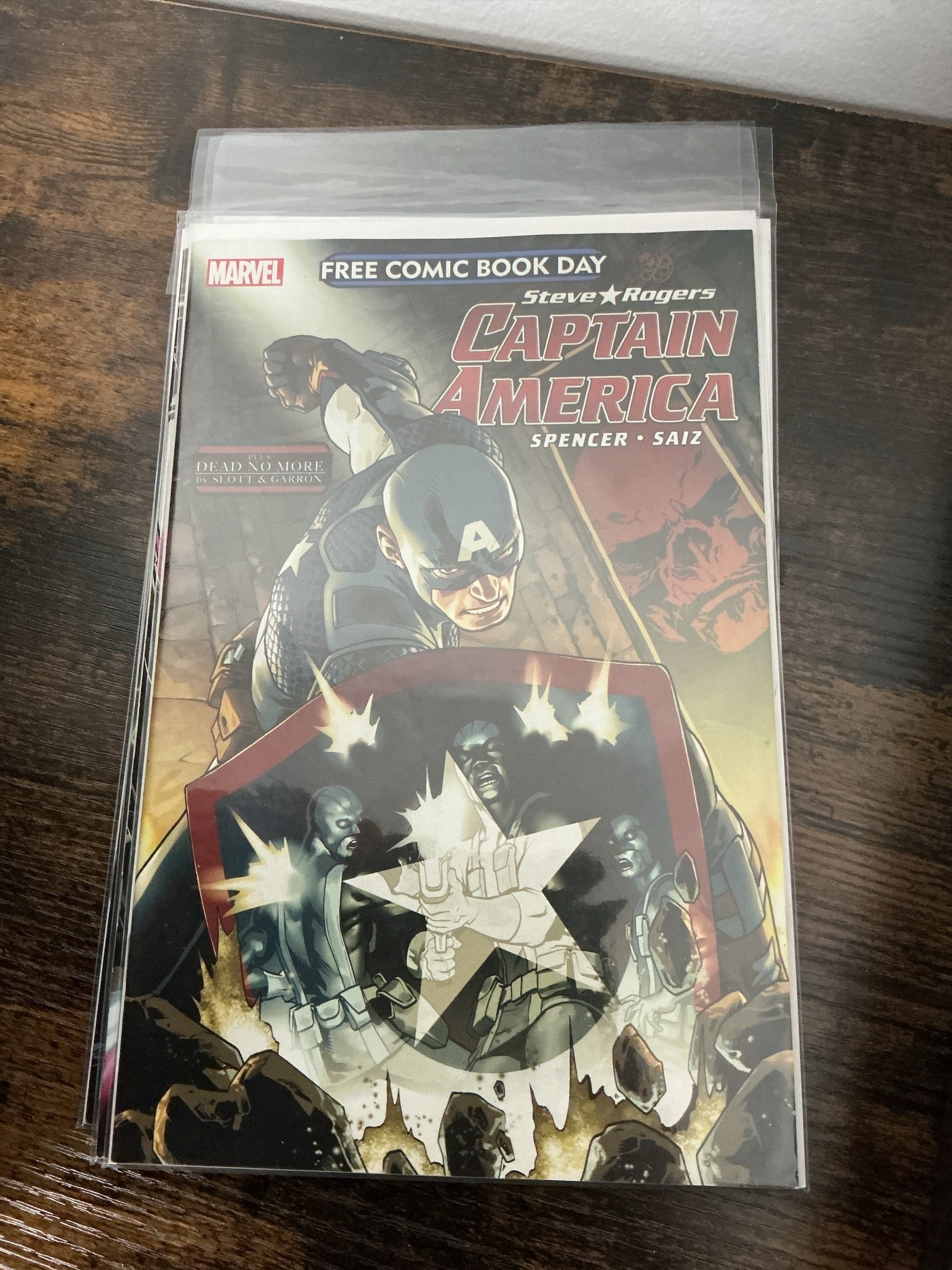 FCBD 2016 Captain America Steve Rogers Marvel Spencer Saiz