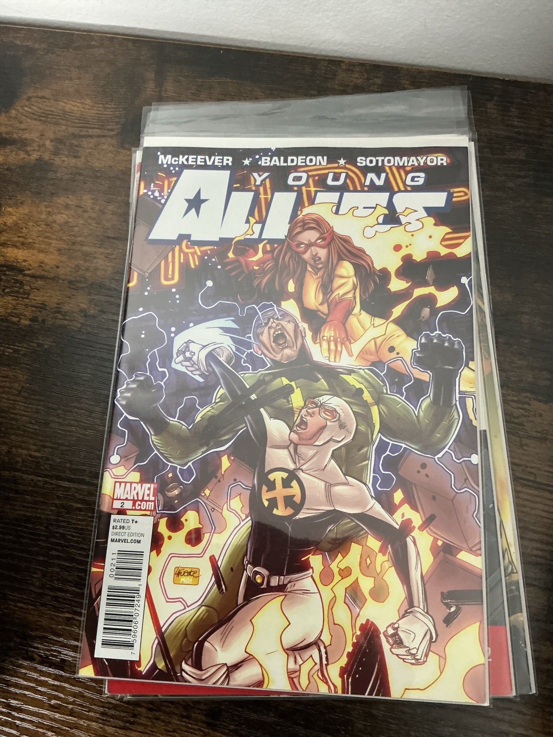 Young Allies #2 Marvel 2010 McKeever Baldeon