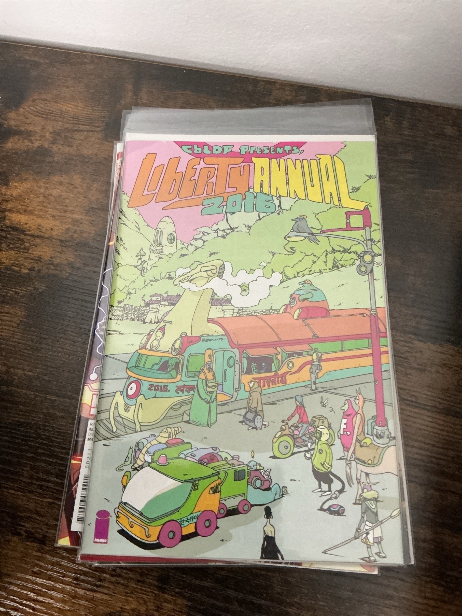 CBLDF Liberty Annual 2016 Image Comics Anthology