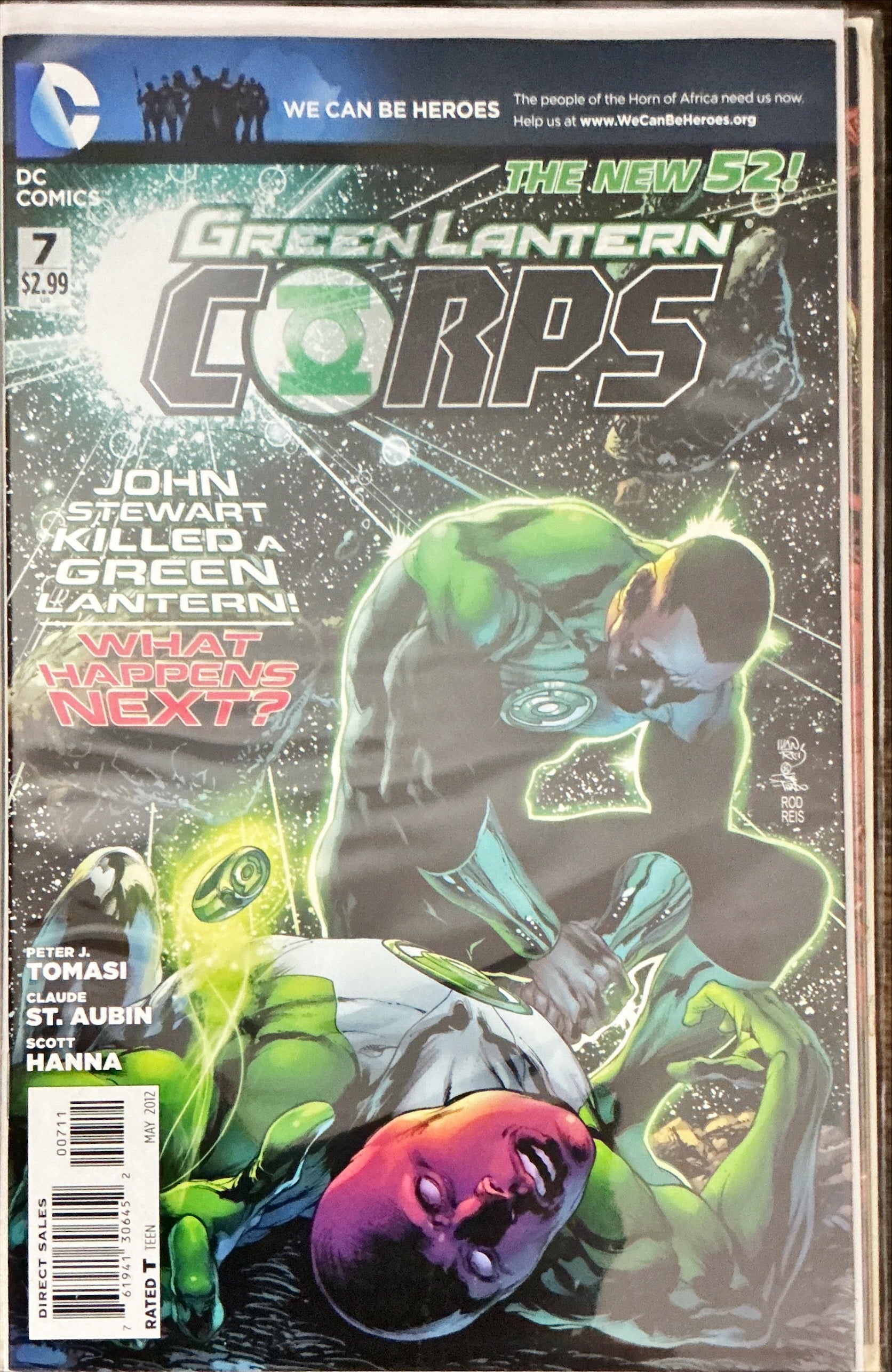Green Lantern Corps #7 New 52 John Stewart DC