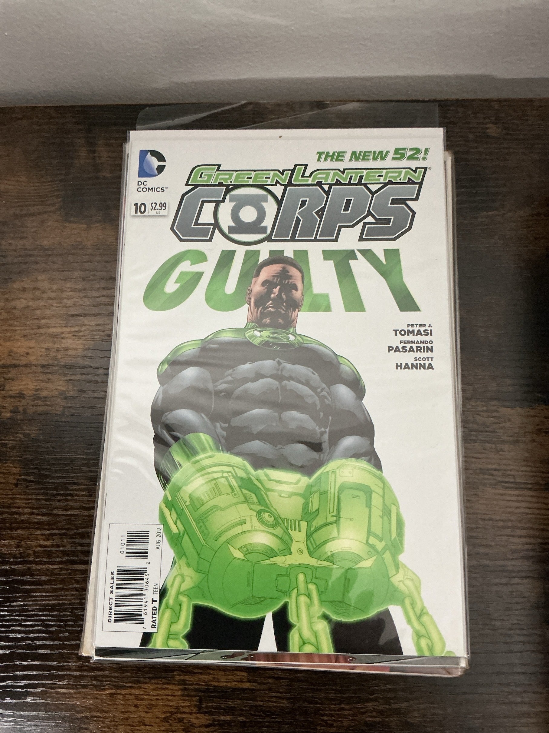 Green Lantern Corps #10 New 52 Guilty Guy Gardner DC