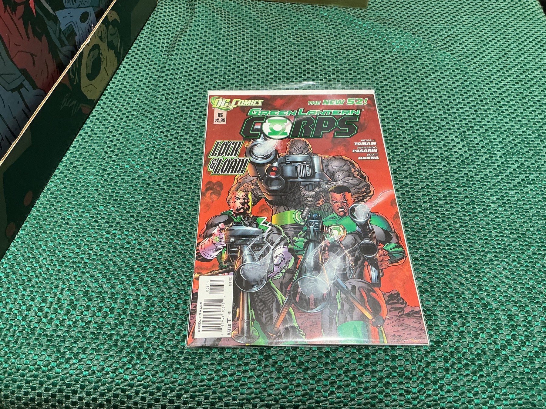 Green Lantern Corps #6 New 52 DC Lights Camera Action