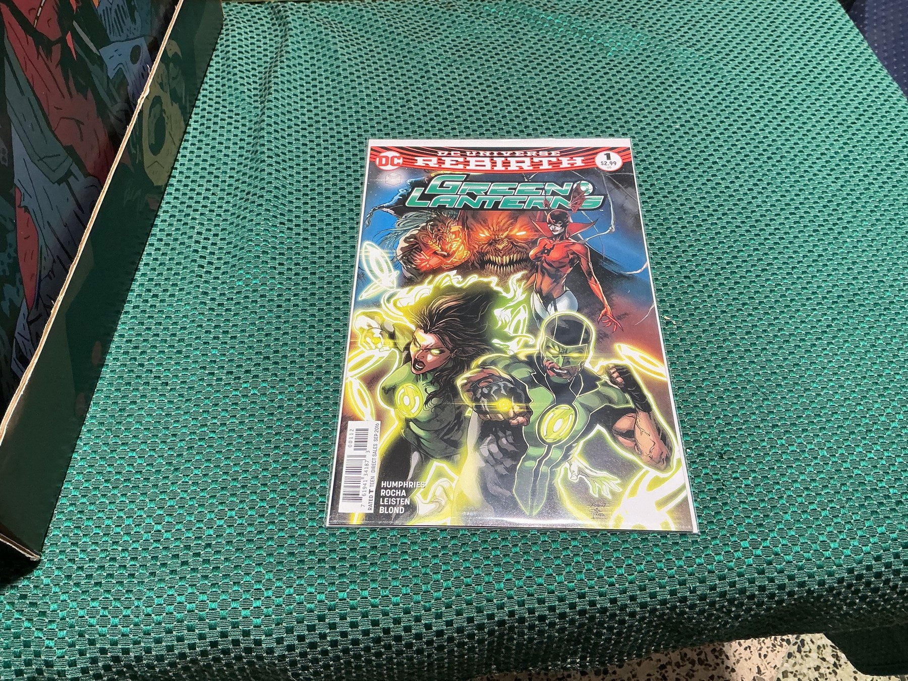 Green Lanterns Rebirth #1 DC 2016 Jessica Cruz Simon Baz