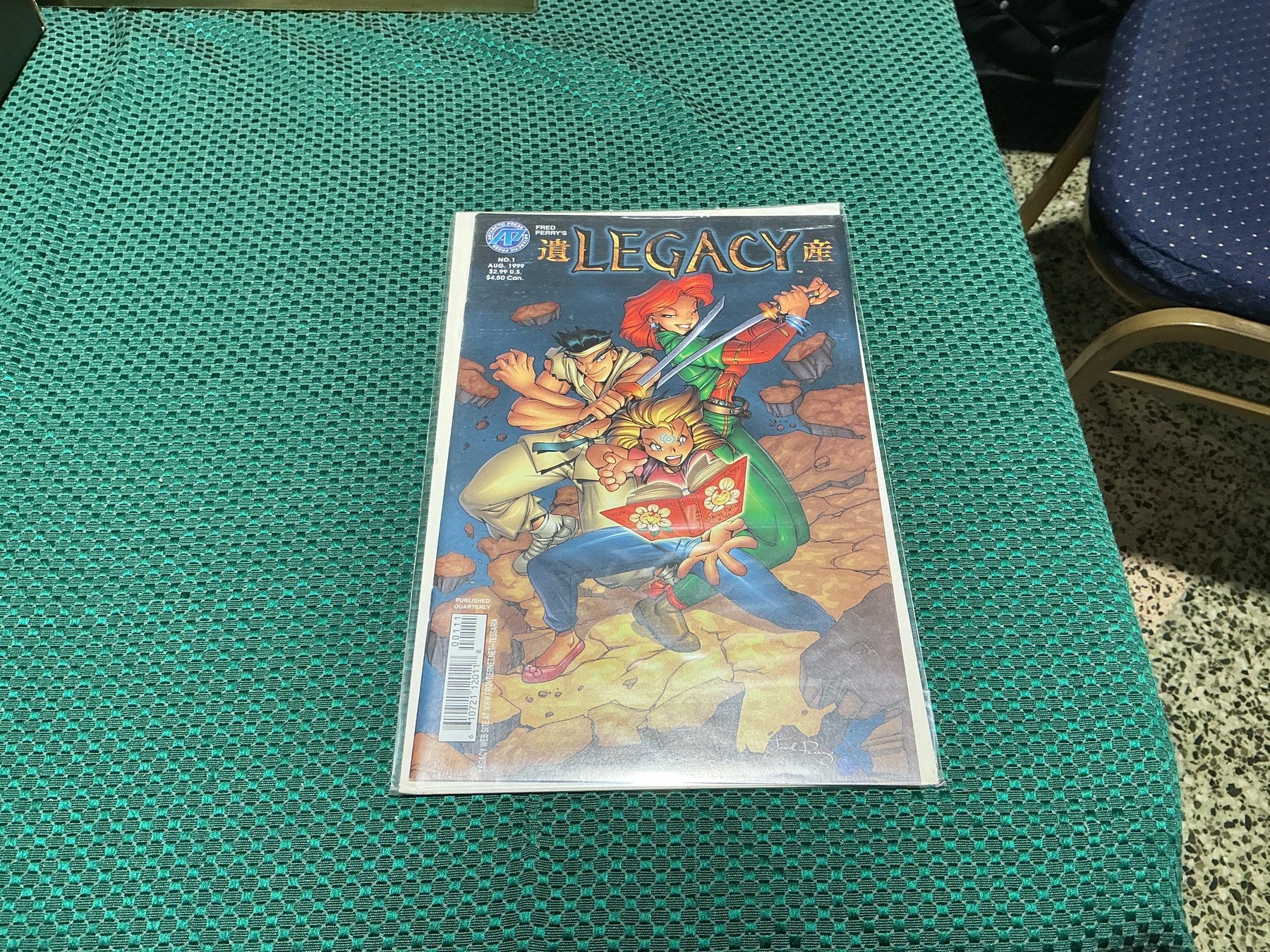 Fred Perry Legacy #1 Antarctic Press 1999 Comic