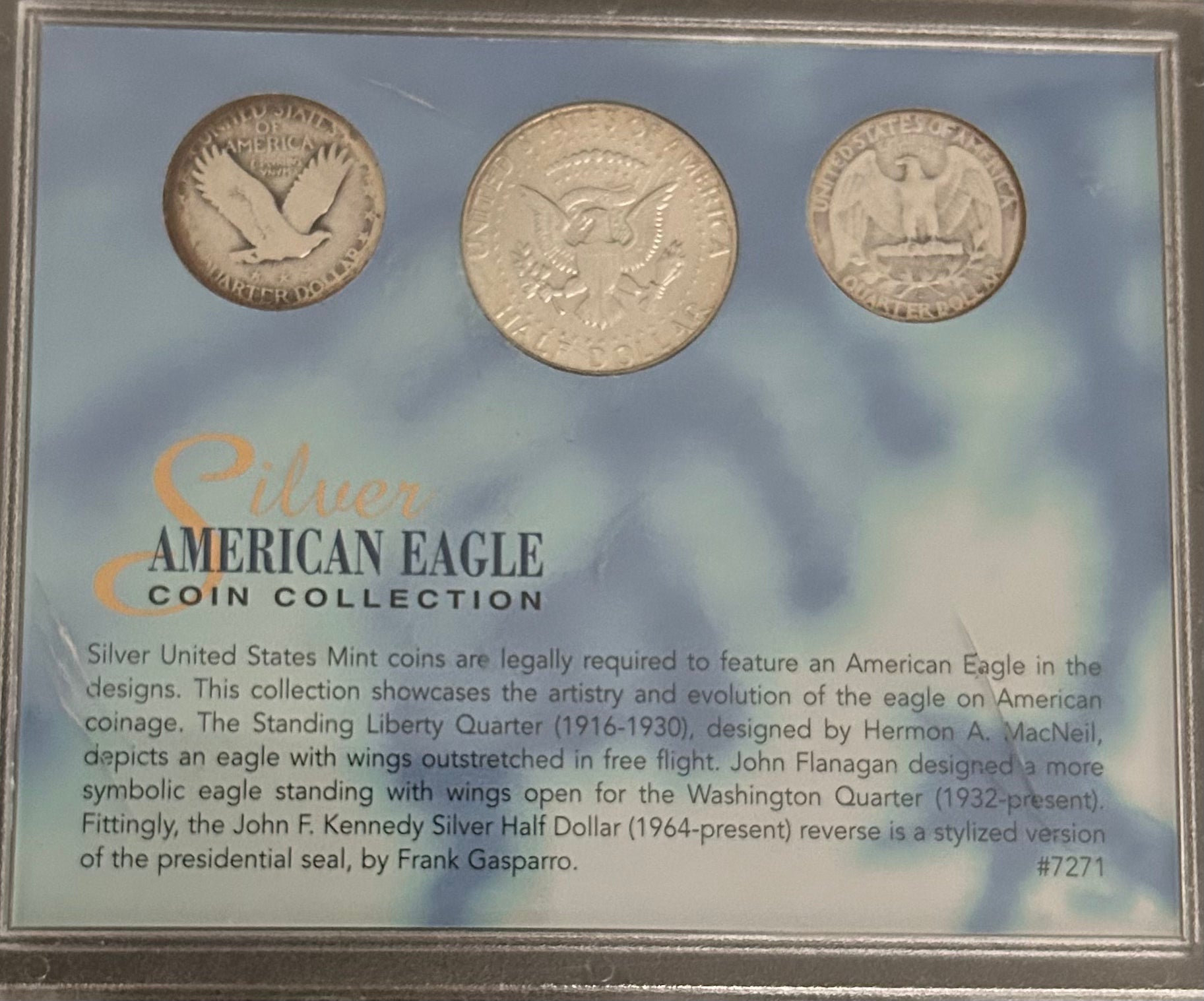 Silver American Eagle Coin Collection – 3-Coin Set