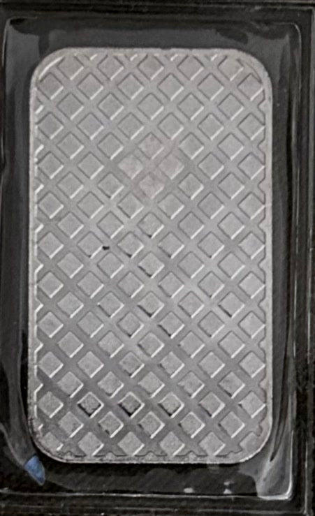 1 Troy Oz Fine Silver Bar 999+ – Morgan Dollar Design