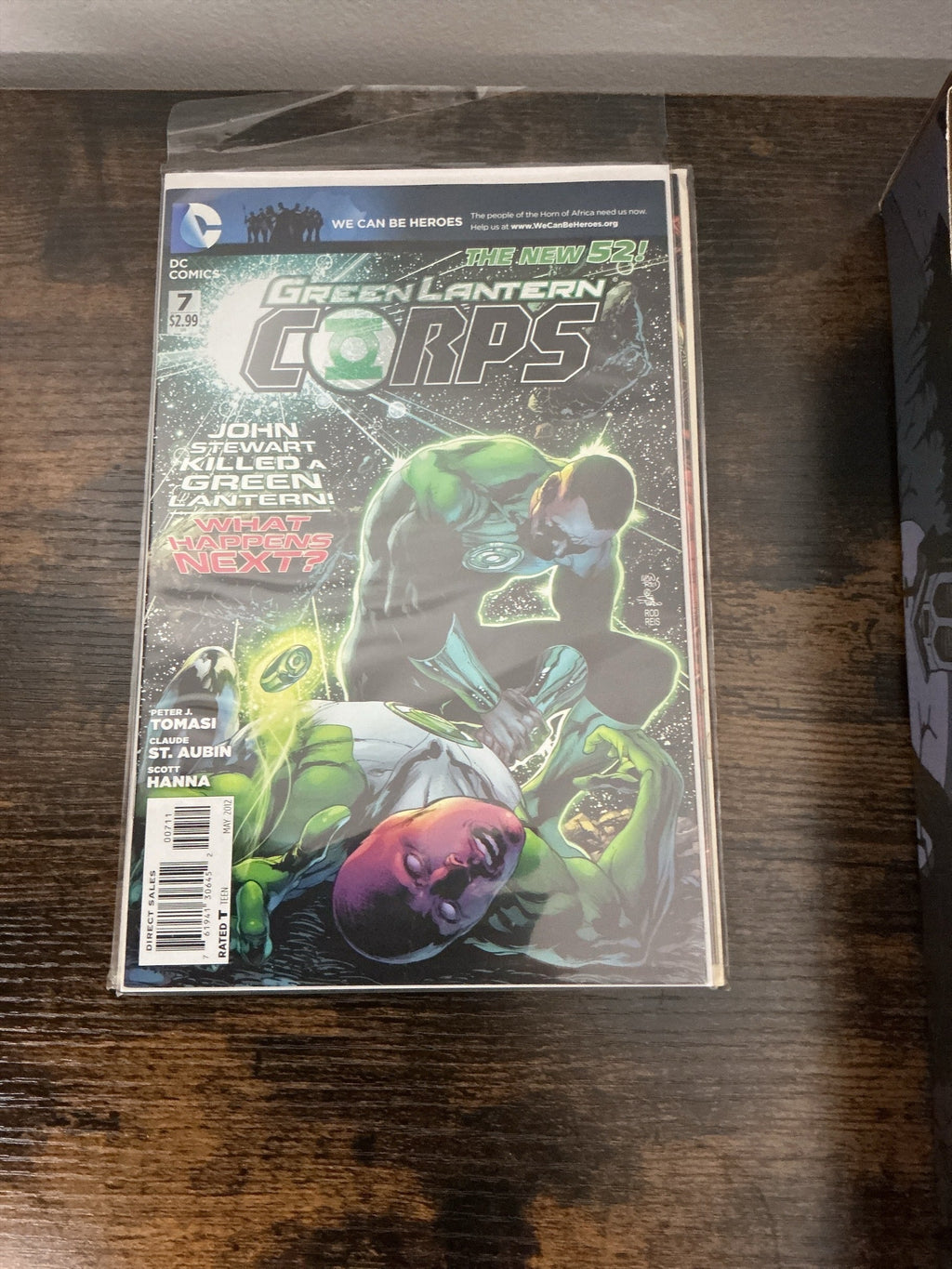 Green Lantern Corps #7 New 52 DC Comics - back cover