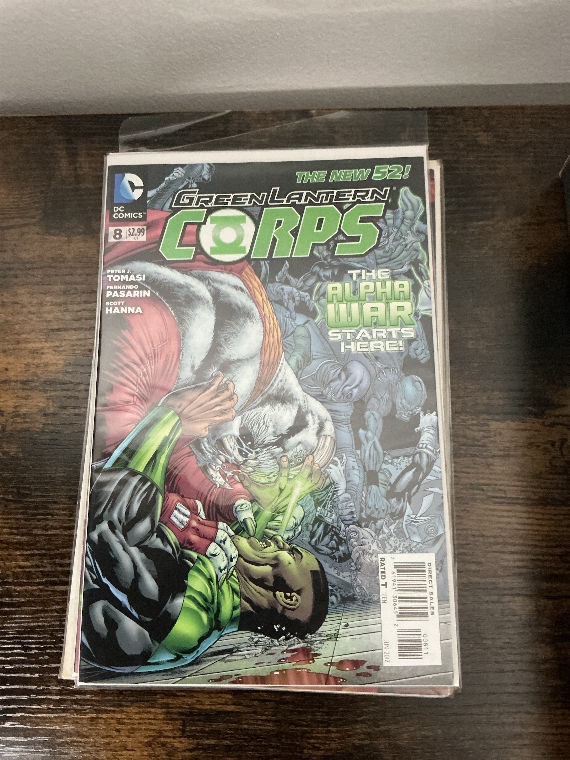 Green Lantern Corps #8 New 52 Alpha War Begins DC Comics